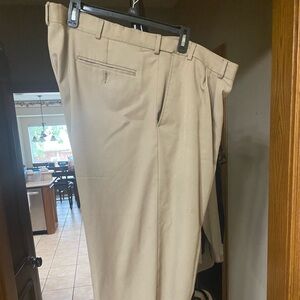 George Men's Beige Dress Pants